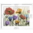 thumbnail image 5 of Art.com Flowers and Ferns 1 Premium Giclee Print by Albert Koetsier, White Frame Wall Art, 21" x 17", 5 of 5