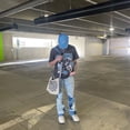 thumbnail image 2 of Camiseta de algodón de gran tamaño para hombre, Tops Y2k, ropa de calle gótica, moda coreana, manga corta, ropa estética gráfica HarajukuNegro, 2 of 3