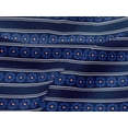 thumbnail image 4 of oneOone Viscose Jersey Navy Blue Fabric Floral Block Craft Projects Decor Fabric Printed By The Yard 60 Inch Wide, 4 of 5
