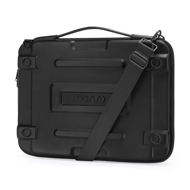 Funda rígida MOSISO para portátil de 15.6 pulgadas, color negro Waterpr