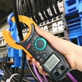 thumbnail image 2 of Clamp Meter,Clamp Meter 4000 Auto avec Test T Portable Écran Lcd Diaplay avec Résistance de Test Ncv Continuité Eryue, 2 of 6