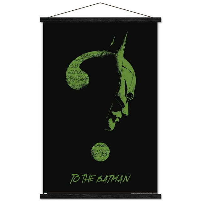 DC Comics The Batman - Riddler Wall Poster, 22.375" x 34" Framed
