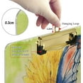 thumbnail image 3 of FMSHPON Butterfly Sunflower Painting Clipboard Hardboard Wood Nursing Clip Board and Pull for Standard A4 Letter 13x9 inches, 3 of 6