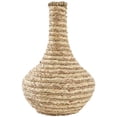 thumbnail image 5 of DecMode 14" Handmade Braided Brown Seagrass Vase, 5 of 8