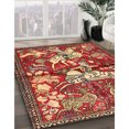 thumbnail image 3 of Ahgly Company Machine Washable Indoor Rectangle Traditional Sand Brown Area Rugs, 8' x 10', 3 of 7