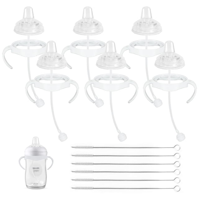 Kit de vasos para sorber XUNICUTE para Philips Avent, paquete de 6