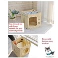 thumbnail image 3 of Cat Bed Stackable Cube House for for Indoor Cats, 3 of 6