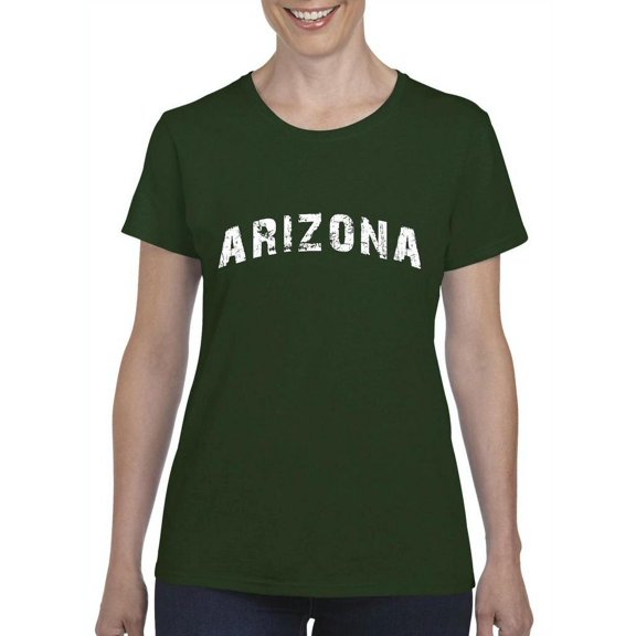 Artix - Women's T-Shirt Short Sleeve, up to Women Size 3XL - Arizona