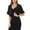 Black, variant on Spring Jackets Coats for Women Adaptable Pull-On Convertible Work Jacket Raincoat Elbow-Length Cocoon White Womens Jackets Casual