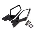 thumbnail image 1 of koolsoo 2 Pcs Racing Side Mirrors Set for X3 & UTV 2017 2018 Black, 1 of 9