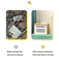 thumbnail image 5 of Router Shelf, WiFi Router Storage Box, Large Capacity, Power Strip, Socket, Cable Storage Cable, Organizer Box for Home, 5 of 7
