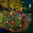 thumbnail image 3 of Estatua De Caracol De Resina Para Jardín, Escultura De Animal, Decoración De Estatuilla Impermeable Para Jardín Al Aire Libre Para Navidad, Adorno De Acción De Gracias sonducket HA036731-00, 3 of 6