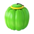 thumbnail image 2 of Juguetes para masticar perros, juguete de cuerda retráctil, juguete interactivo para cachorros, juguetes para perros, juguete de bola de calabaza para verde, 2 of 8