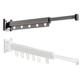 thumbnail image 2 of Space-Saving Retractable Cloth Drying Rack with Folding Clothes Hanger, 2 of 4