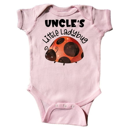 

Inktastic Uncle s Little Ladybug Gift Baby Boy or Baby Girl Bodysuit