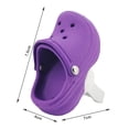 thumbnail image 3 of Zapatas Con Orificio De Salida De Aire 3D Air Outlet Crocs Colgantes Clip-on Car Air Vents Hole Zapatos Decoración (Púrpura) Sywqhk Libre de BPA, 3 of 5