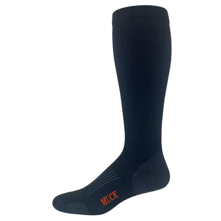 Muck Boot Men's Ultra-Dri® Black Compression Boot Socks 72974-2000