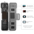 thumbnail image 6 of Osmo Pocket 3 Case, Hard Shell Carrying Case with Filter & SD Card Slots, All-in-One Storage Box for DJI Pocket 3 Creator Combo, Shockproof Waterproof Travel Protective Bag(Pink), 6 of 8