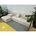 thumbnail image 5 of Cloud Boneless Sofa | Modular Corduroy Couch | Beige | 110" | Deep-Seated Comfort | Anti-Slip Base | No Assembly | Customizable Living Space, 5 of 6