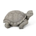thumbnail image 4 of GDF Studio Delphos Outdoor Turtle Garden Statue, Dark Gray, 4 of 7