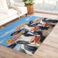 thumbnail image 1 of Washable Rugs 2x3 Funny Cow Rug & Home Decor - Front Door Mat Indoor Entrance, Farm Animal Rugs for Entryway, Non Slip Soft Low Pile Small Area Rug, Cattle Carpet & Room Decorations Y-&183, 1 of 7