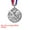 Silver, variant on Uxcell Baseball Games Cap Award Medals with Ribbons, Winner Medals Prizes for Competitions Sports Party Gold