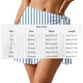 thumbnail image 7 of Juesizh Swimsuit Coverup for Women Plus Size Short Sarong Wraps Fashion Casual Bathing Suit Beach Cover Skirt, S-3XL, 7 of 7
