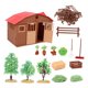 thumbnail image 5 of Modelo de granja de simulación, casa de tamaño miniatura, accesorio de de arena, casa de muñecas para figuras de acción, colección de Zulema Figuras de acción de PVC Juguetes, 5 of 8