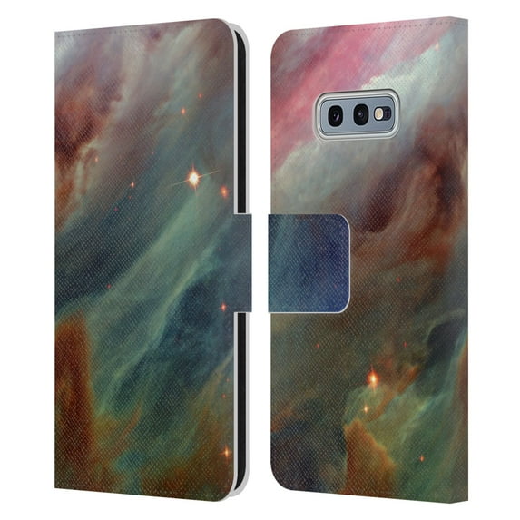 Head Case Designs Officially Licensed Cosmo18 Space Orion Gas Clouds Leather Book Wallet Case Cover Compatible with Samsung Galaxy S10e