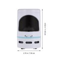 thumbnail image 2 of KAKOWELY Electric Pencil Sharpener Electric Pencil Sharpener Desktop Dust Cleaner Multi-function Students Sharpener4.53"X2.76"X2.76", 2 of 5