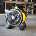 thumbnail image 4 of Master 3 Speed High Velocity Pivoting Durable Utility Fan w/Outlet, 12 Inch, 4 of 4