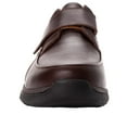 thumbnail image 4 of Propet Men's Parker Adjustable Strap Shoe Brown Leather - MCA062LBR, 4 of 6