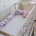 thumbnail image 1 of Cama Para Bebés Bumper Cuna De Bebé Protector De Ferrocarril Finer Trenzado Para Bebé Para Suministros De Cama Para Bebés, 1 of 4