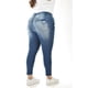 thumbnail image 3 of Jeans skinny con detalles desgarrados /Tallas Extras, 199 (Azul medio) azul 42, 3 of 6
