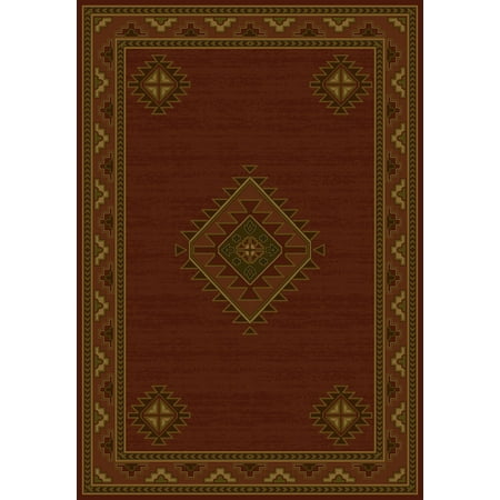 United Weavers Genesis Area Rug 130-52834 Laramie Burgundy 1  11  x 7  4  Rectangle Manufacturer: United Weavers RugsCollection: Genesis Area RugsStyle: Genesis 130-52834 Laramie BurgundySpecs: 100% Olefin. Machine Made. Origin: Saudi Arabia Made from heavyweight  10-color  twisted heat-set Olefin the United Weavers Genesis Rug Collection is a complete composition of color  style  versatility  and value. An antique/traditional color palette gives each area rug design a true  rich hand-made look ideally-designed for every type of d�cor.