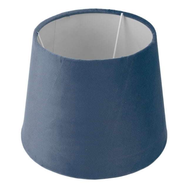 Pantalla Cónica De Tela Terciopelo Para Lámparas De Mesa Y Pie Con Casquillo E14, E27 De Doble Uso, Fabricada Artesanalmente, Suave Al Tacto, Fácil Instalación