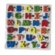 thumbnail image 2 of Tablero de madera Montessori para rompecabezas con letras, resistente y ligero. Letras Españolas, 2 of 9