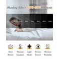 thumbnail image 5 of Purple Gray White Blackout Curtains 72 Inches Long for Bedroom, Retro Country Abstract Mottled Texture Thermal Insulated Room Darkening Black Out Window Curtain Panels Grommet Drapes for Living Room, 5 of 8