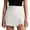 White, variant on Lixiuxyad Skirt for Women High Waist Split Hem Skirt Pants For Stretchy Zipper Culottes Shorts Slacks,Beige