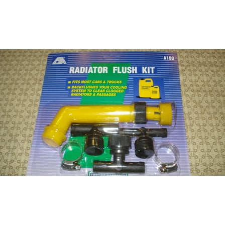 Fyna -Cta Radiator Flush Kit W/ 3 Tees To Fit Most Cars/Trucks Cta No.A180