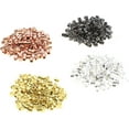 thumbnail image 4 of The Beadsmith Tube Crimp Beads, 2mm, Assorted Colors, 600 Pieces, Uniform Cylindrical Shape, No Sharp Edges, Designed to Secure The Ends of Jewelry Stringing Wires and Cables, 4 of 7