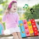 Cartoon Coloré Bois Harmonica Instruments de Musique Orgue de Bouche pour les Enfants – image 4 sur 8