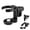 Black, variant on Gromast Foldable Stroller Cup Holder, 360°Rotatable with Adjustable Clip, Universal Cup Holder for Stroller, Wheelchair, Bike, Walker, Scooter, Tricycle - Black