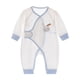 thumbnail image 2 of Gibobby Pañalero de algodón Onesie de verano para recién nacidos, ropa de sin hueso para hombres y mujeres, ropa de escalada de manga larga para bebés, ropa Ha(Verde, 0-1 Meses ), 2 of 4