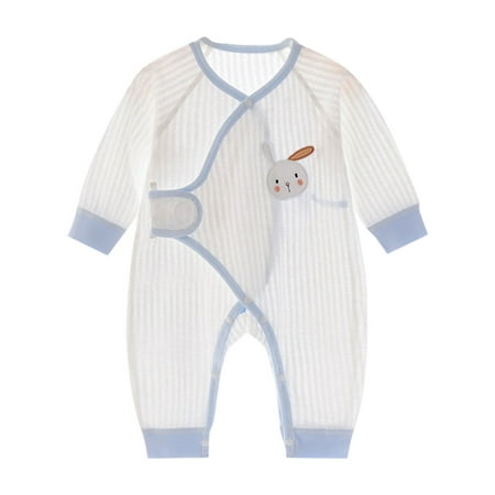 

MANHUJI Baby Girl Clothes 18-24 Months Newborn Onesie Summer Boneless Butterfly Clothes Men s and Women s Babies Long Sleeved Climbing Clothes Ha Clothes Southwest 6 Month Girl Clothes (Blue 52)