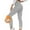 #JIE2 Gray, variant on PFRNLF No Boundaries Sherpa Lined Leggings for Women,Winter Warm High Waisted Tummy Control Fleece Yoga Pants
