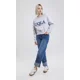 thumbnail image 1 of Sudadera Boxy Estampada C&a De Mujer, 1 of 6