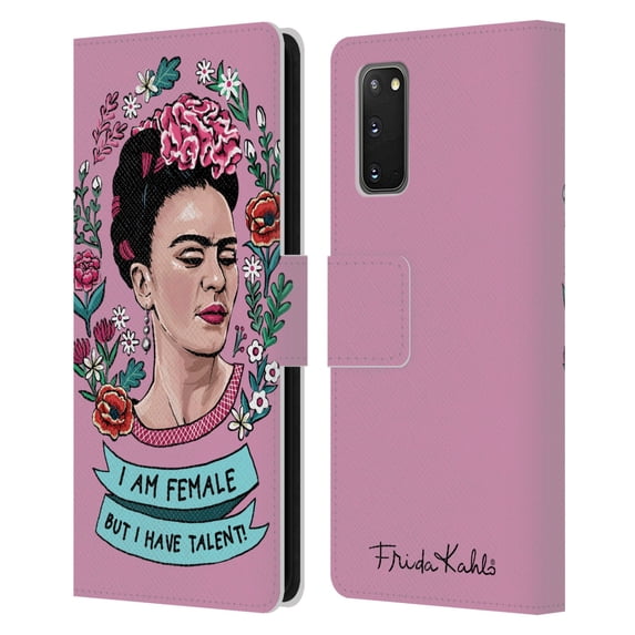 Head Case Designs Officially Licensed Frida Kahlo Art & Quotes Feminism Leather Book Wallet Case Cover Compatible with Samsung Galaxy S20 / S20 5G