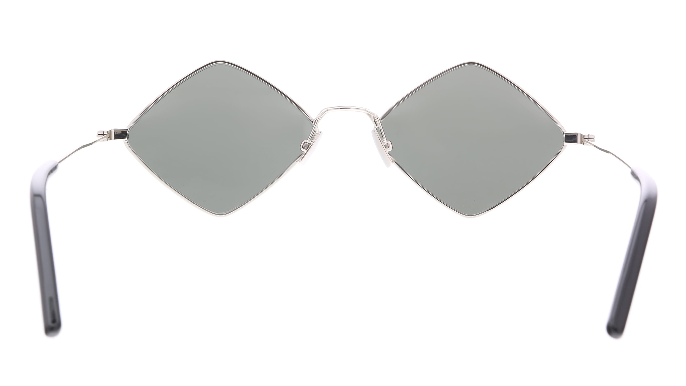 Saint Laurent SL302 001 3 LISA Sunglasses Silver Size 55mm Square Lens Category