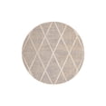 thumbnail image 3 of Unique Loom Starlight Collection Area Rug - Canopus (4' 1" Round Beige/Brown), 3 of 7